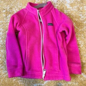 Columbia toddler fleece jacket 4T.